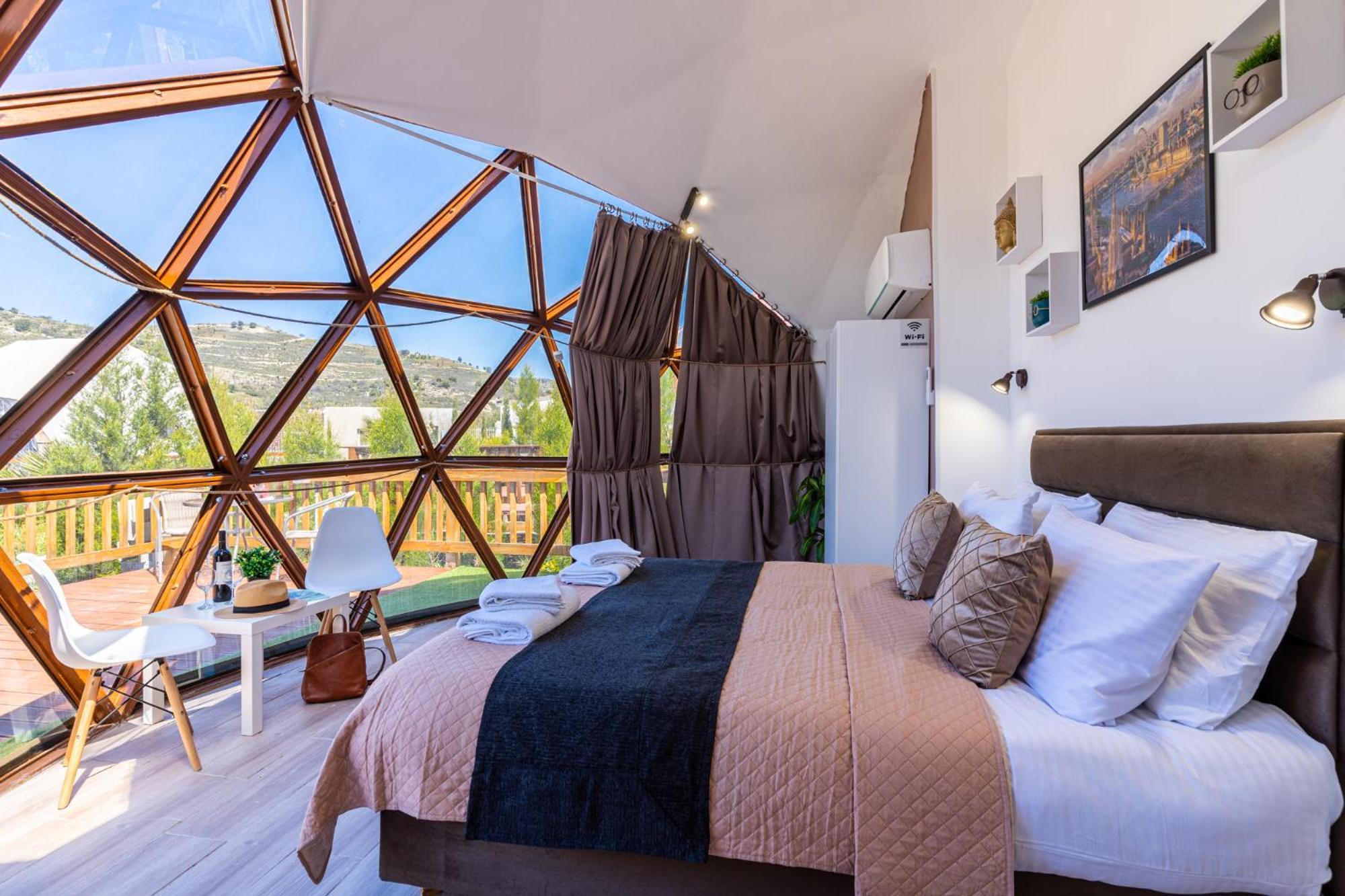 Amazing Cyprus Glamping Domes - Glamping Cyprus Otel Pafos Dış mekan fotoğraf